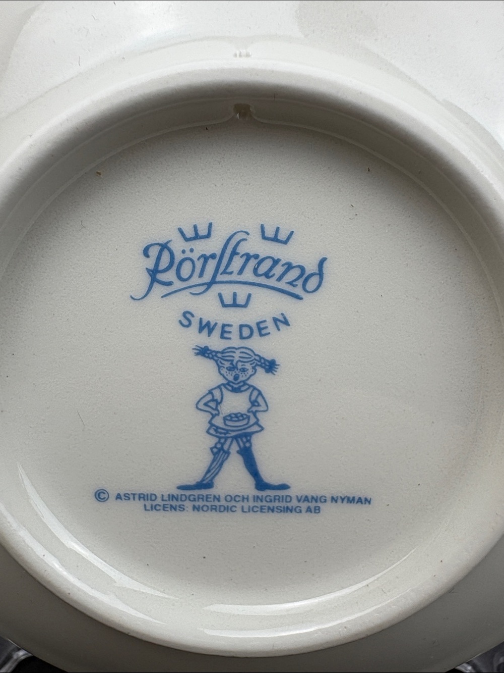 Rorstrand Sweden Pippi Longstocking Wall Plate Baking Ingrid Vang Nyman - Picture 4 of 8
